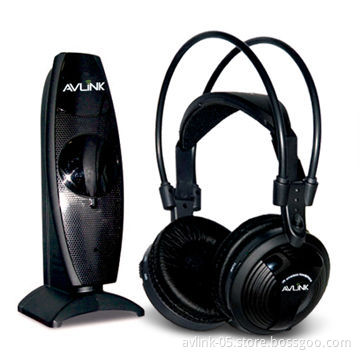RF/UHF Comfortable Wearing 2.4GHz Wireless Headphones with 100 Meters Operating Distance